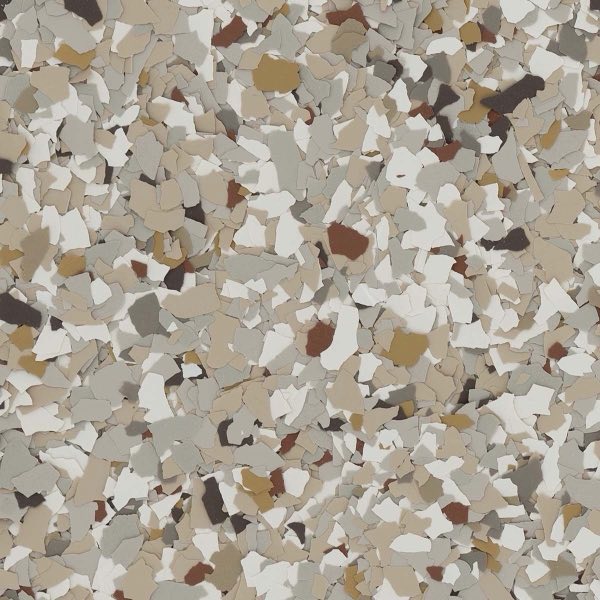Creekbed flake color blend