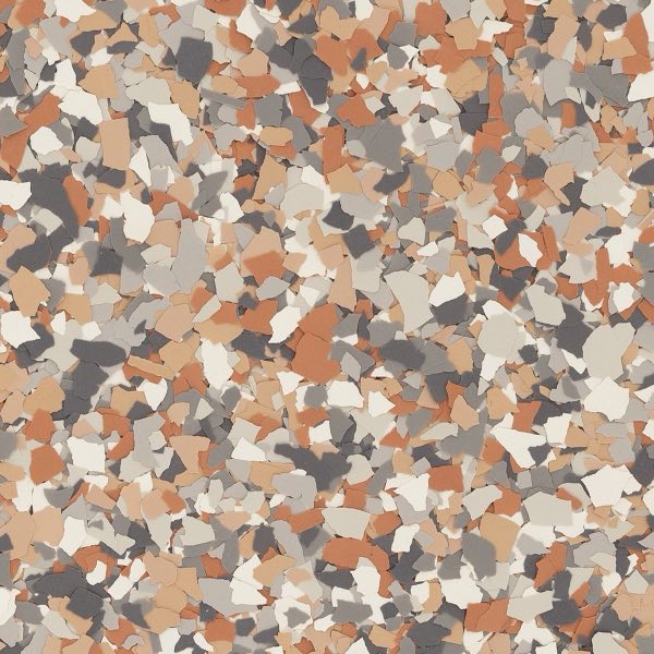 Waxwing flake color blend